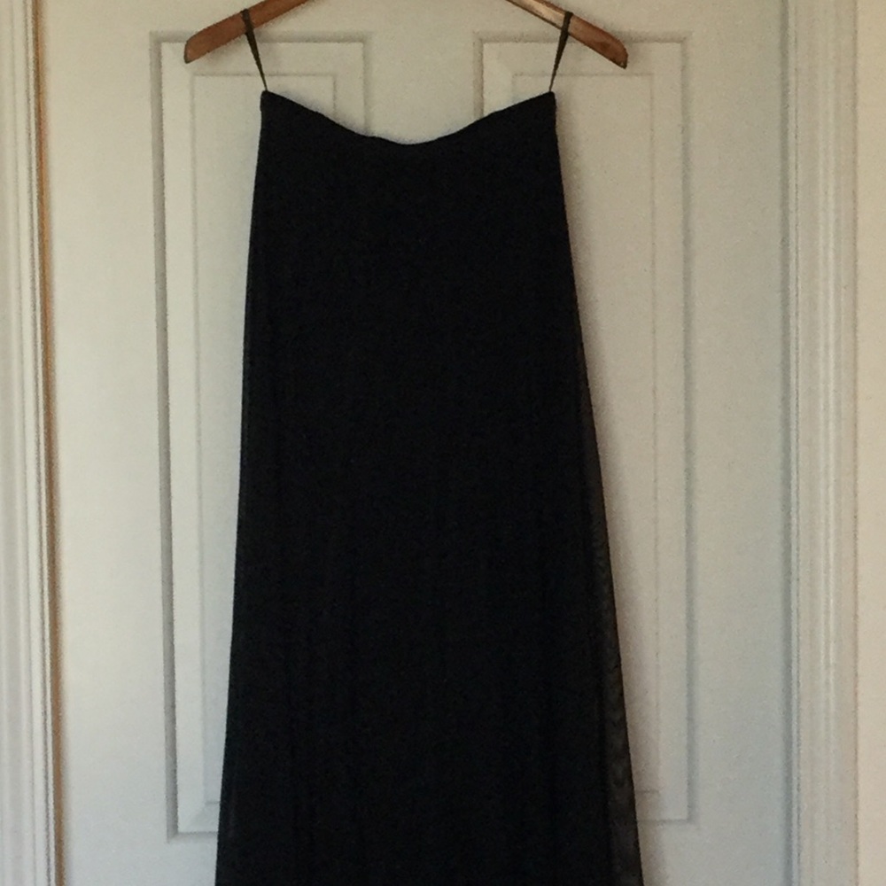 VERONIQUE YOUNG Designer Maxi Skirt Size 4 - Picture 2 of 3